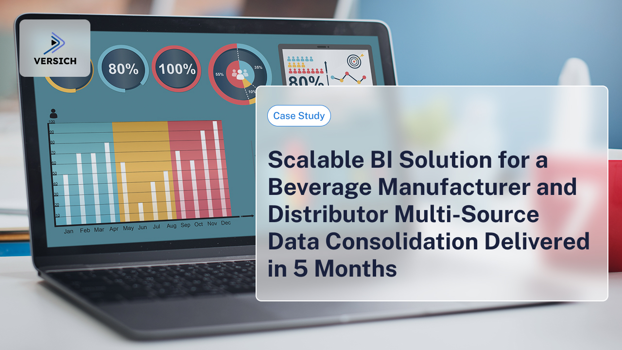Scalable BI Solution for a Beverage Manufacturer and Distributor Multi-Source Data Consolidation Delivered in 5 Months