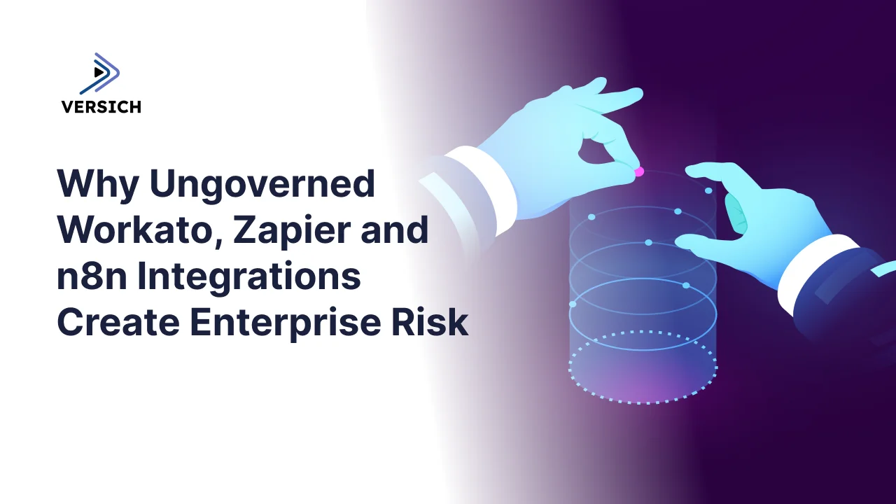 why ungoverned workato, zapier and n8n integrations create enterprise risk