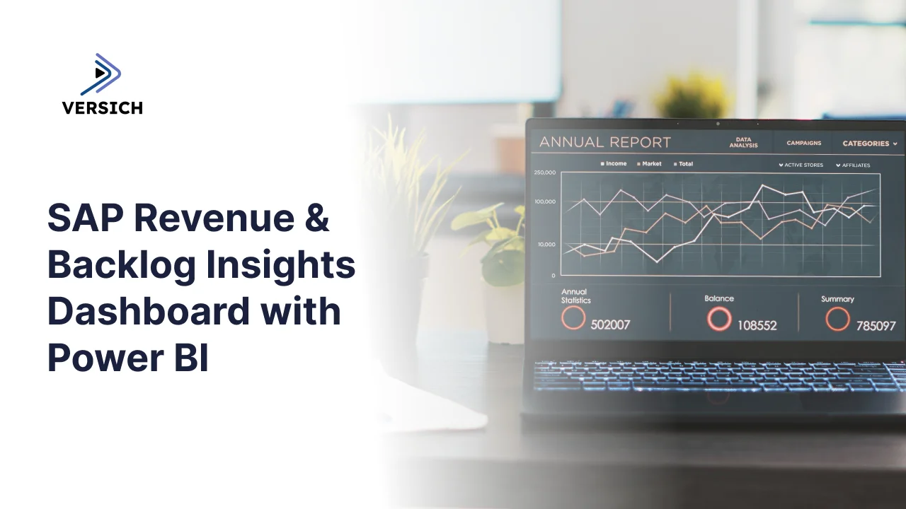 sap revenue & backlog insights dashboard with power bi