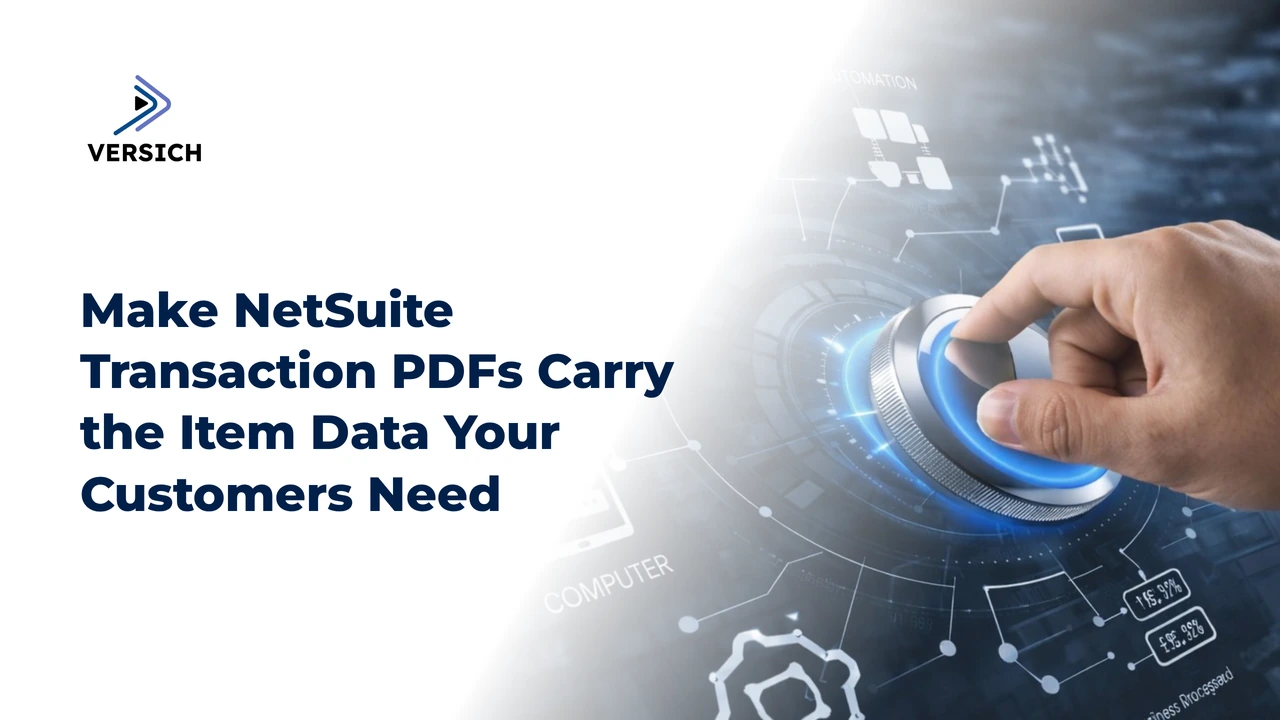 make netsuite transaction pdfs carry the item data your customers need