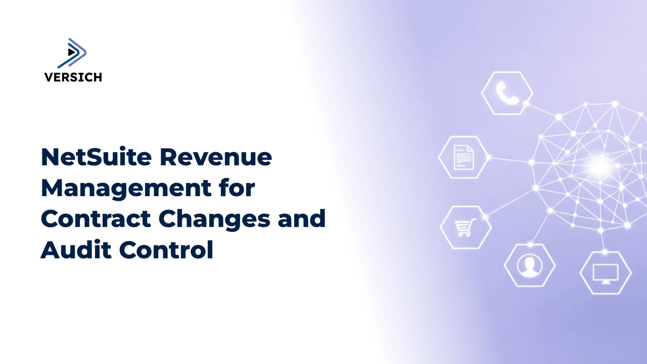 netsuite revenue management for contract changes and audit control