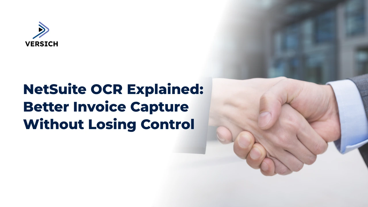 netsuite ocr explained: better invoice capture without losing control
