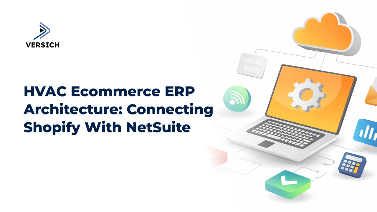 hvac ecommerce erp architecture: connecting shopify with netsuite