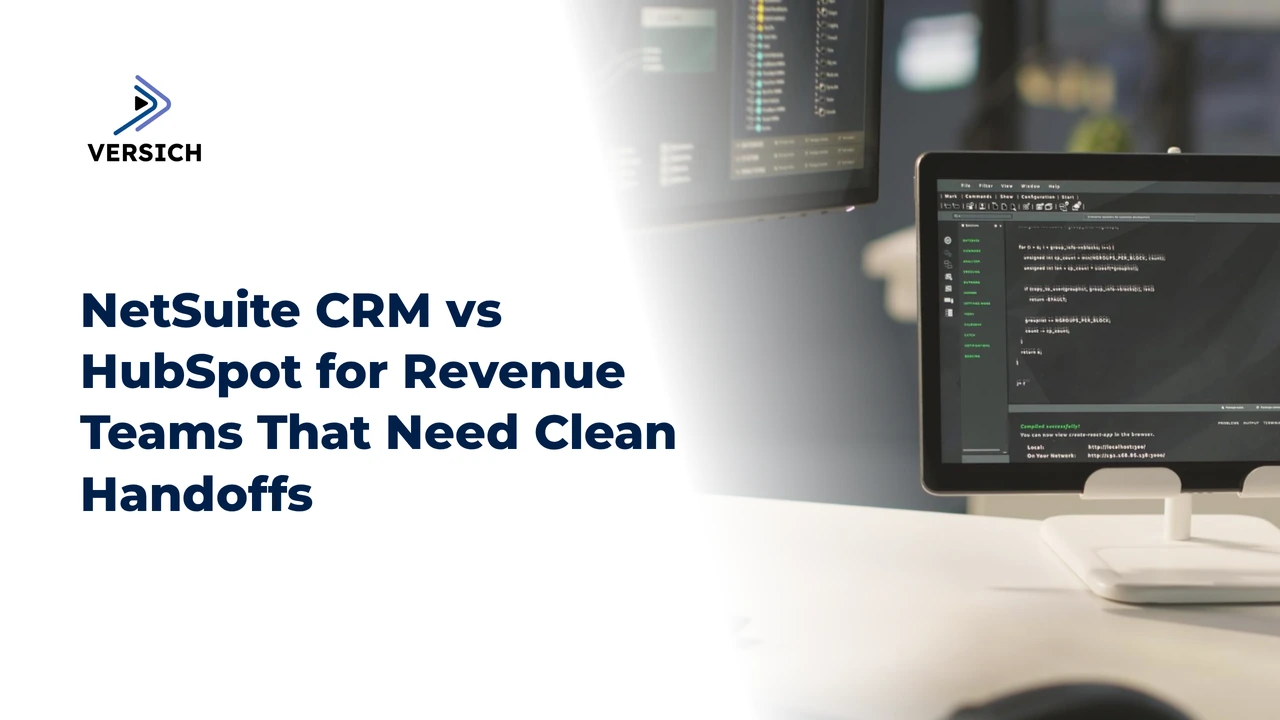 netsuite crm vs hubspot for revenue teams that need clean handoffs