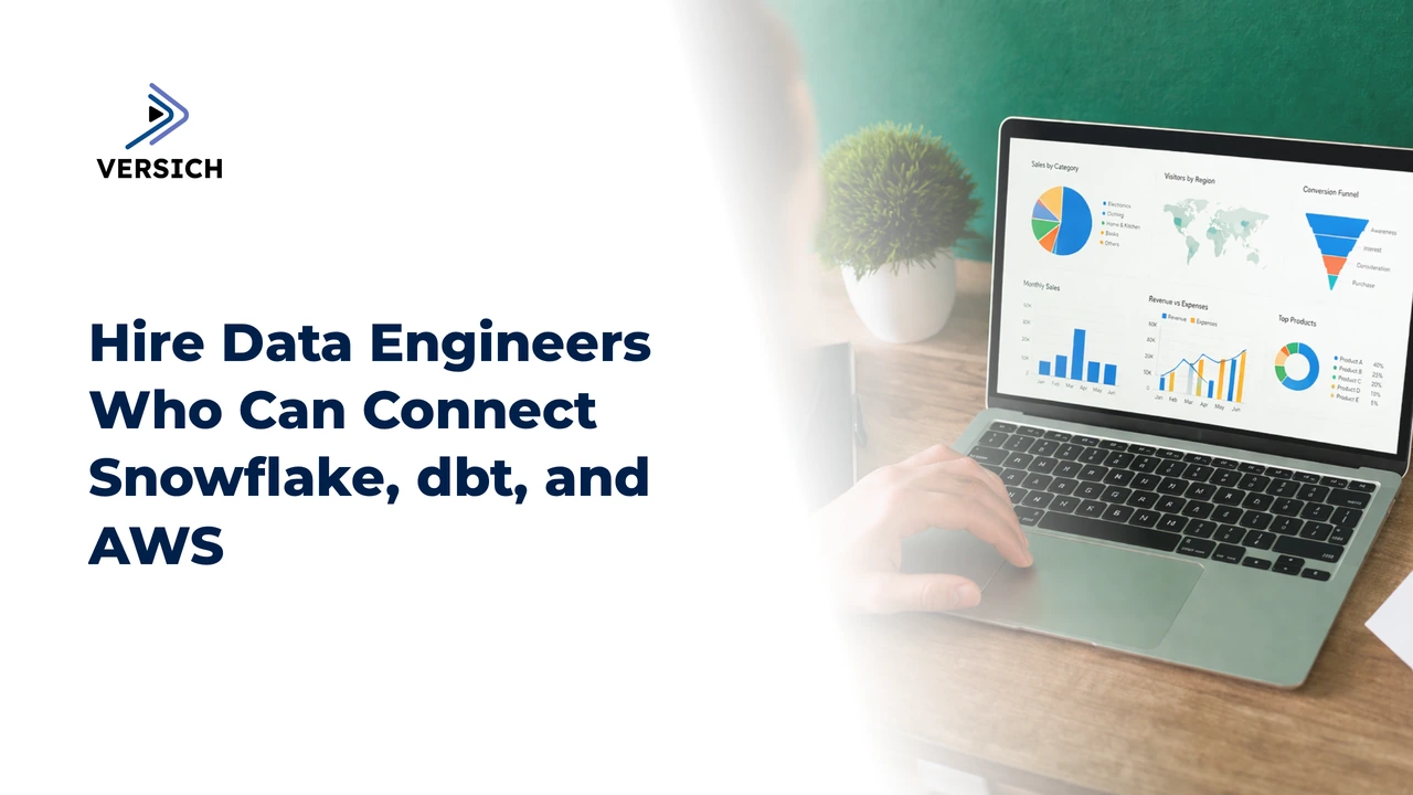hire data engineers who can connect snowflake, dbt, and aws