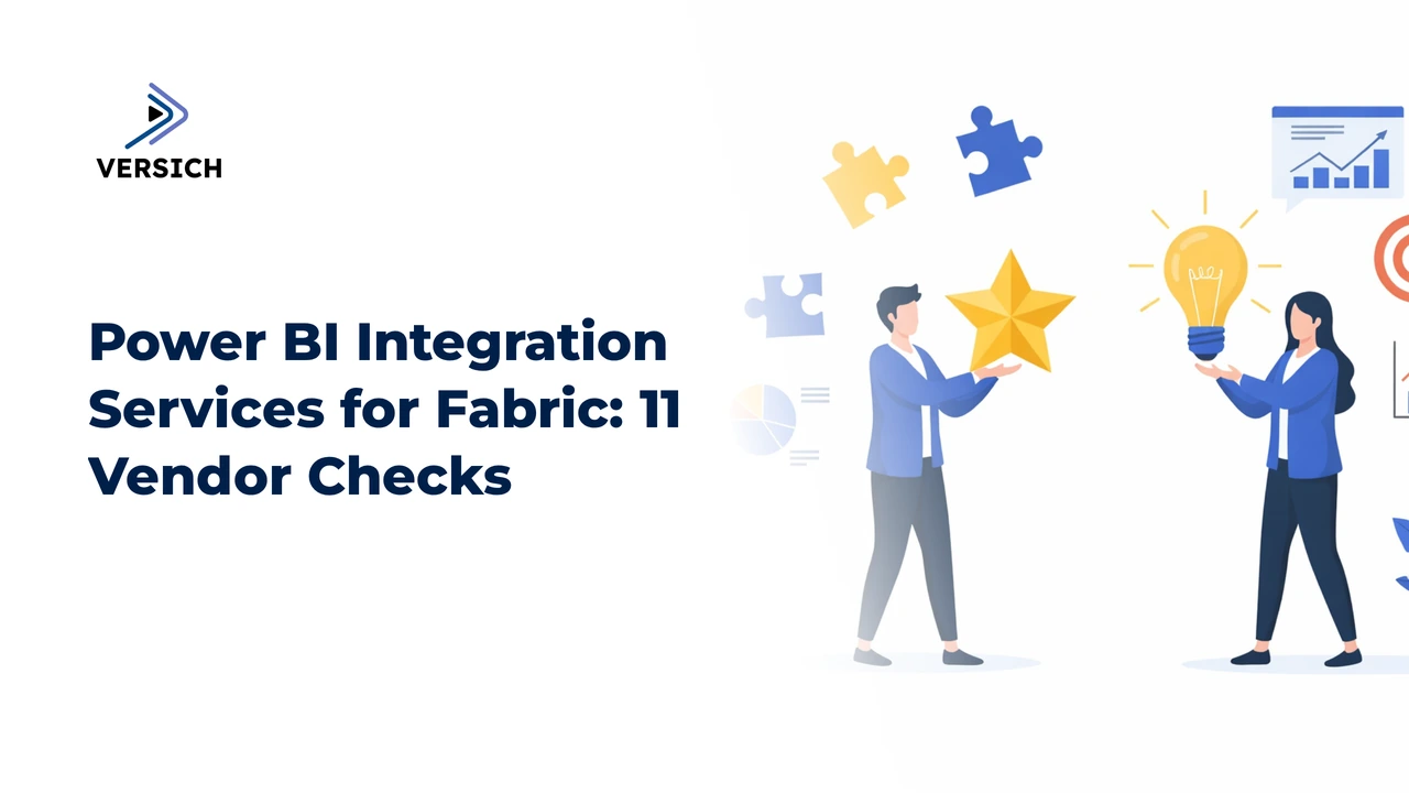 power bi integration services for fabric: 11 vendor checks