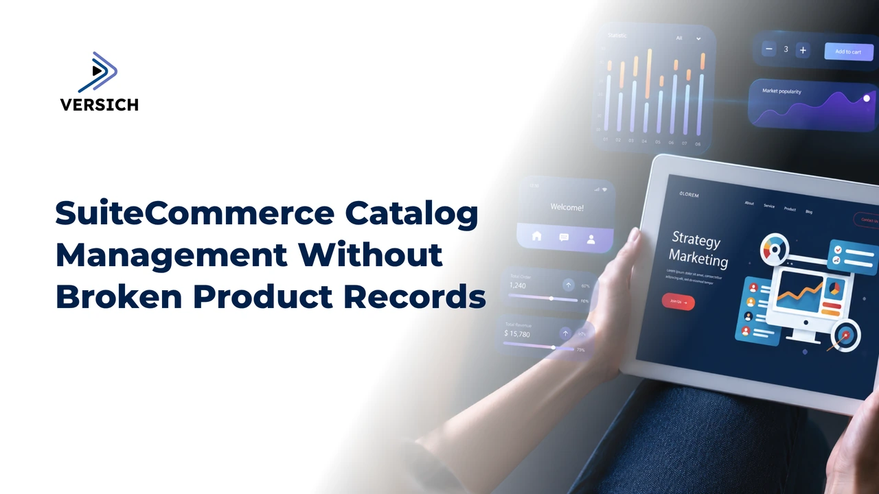 suitecommerce catalog management without broken product records
