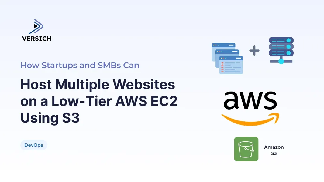 How Startups and SMBs Host Multiple Websites on Low Tier AWS EC2 with S3