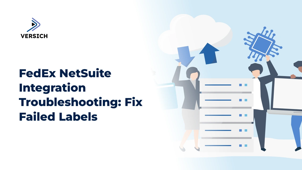 fedex netsuite integration troubleshooting: fix failed labels