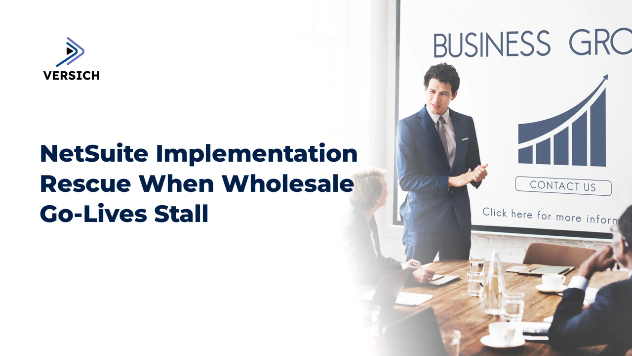 netsuite implementation rescue when wholesale go-lives stall