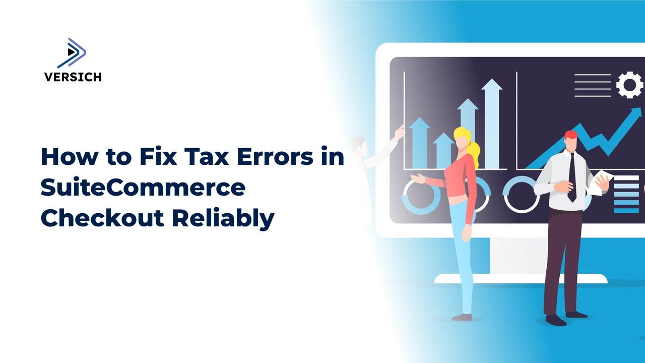 how to fix tax errors in suitecommerce checkout reliably