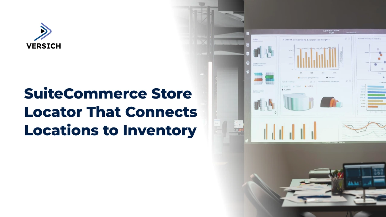 suitecommerce store locator that connects locations to inventory