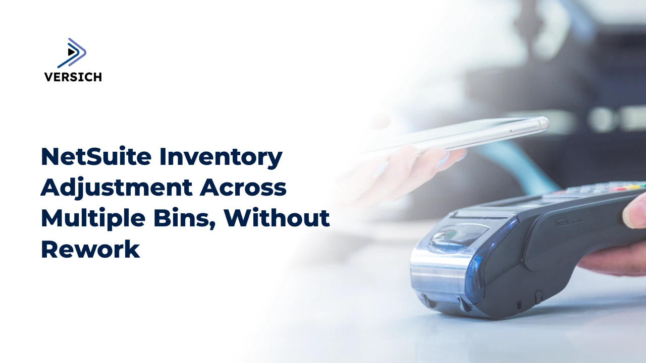 netsuite inventory adjustment across multiple bins, without rework
