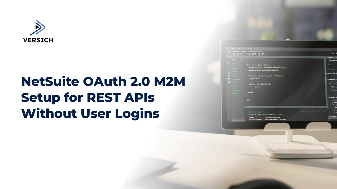 netsuite oauth 2.0 m2m setup for rest apis without user logins