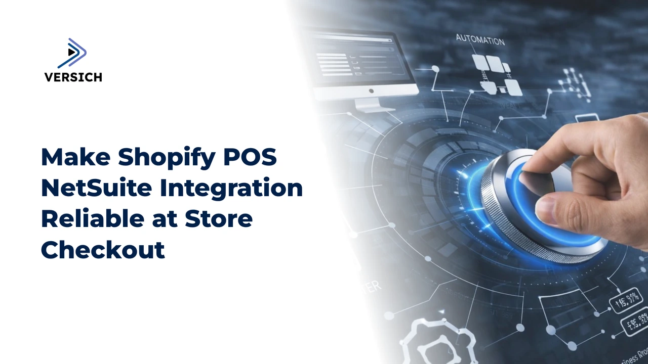 make shopify pos netsuite integration reliable at store checkout