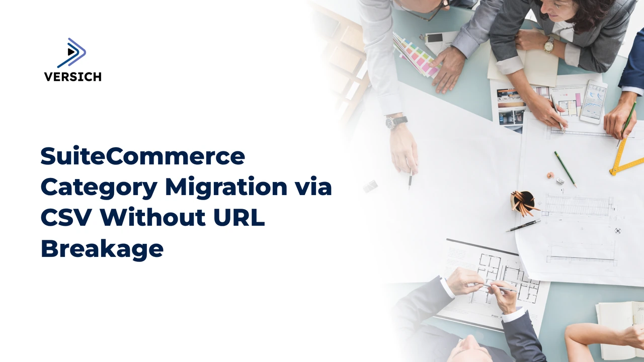 suitecommerce category migration via csv without url breakage