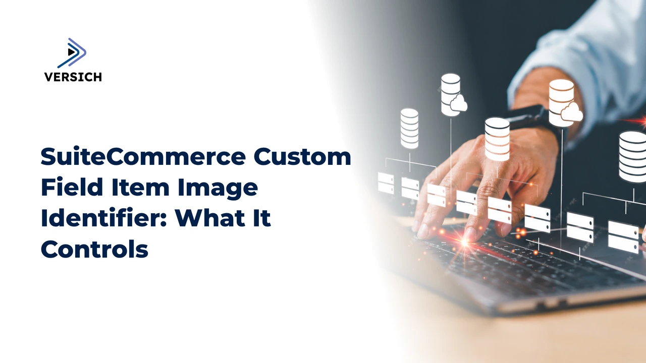 suitecommerce custom field item image identifier: what it controls