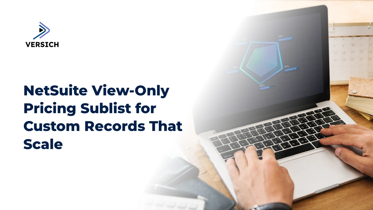 netsuite view-only pricing sublist for custom records that scale