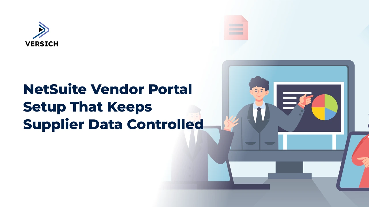 netsuite vendor portal setup that keeps supplier data controlled