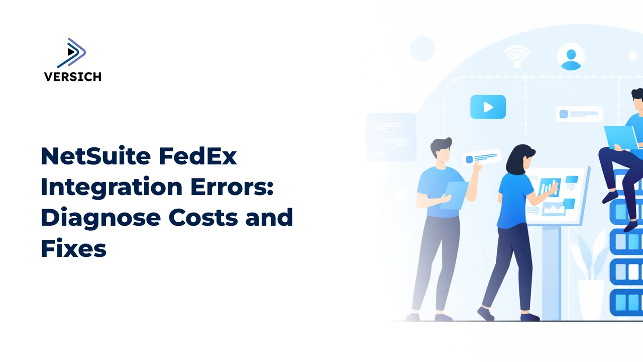 netsuite fedex integration errors: diagnose costs and fixes