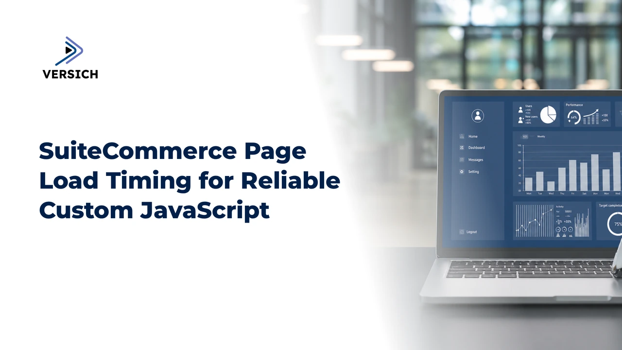 suitecommerce page load timing for reliable custom javascript