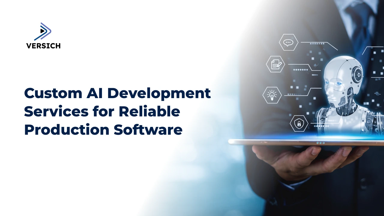 custom ai development services for reliable production software