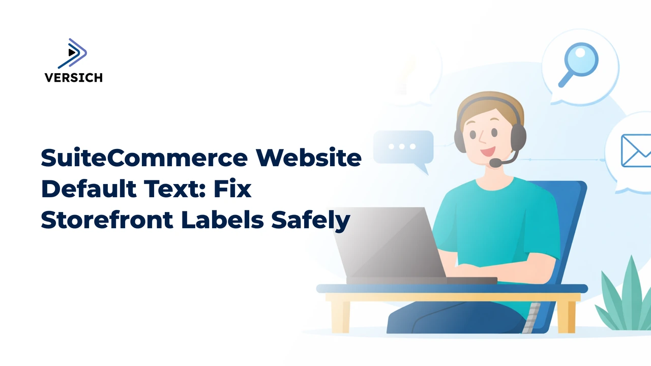 suitecommerce website default text: fix storefront labels safely