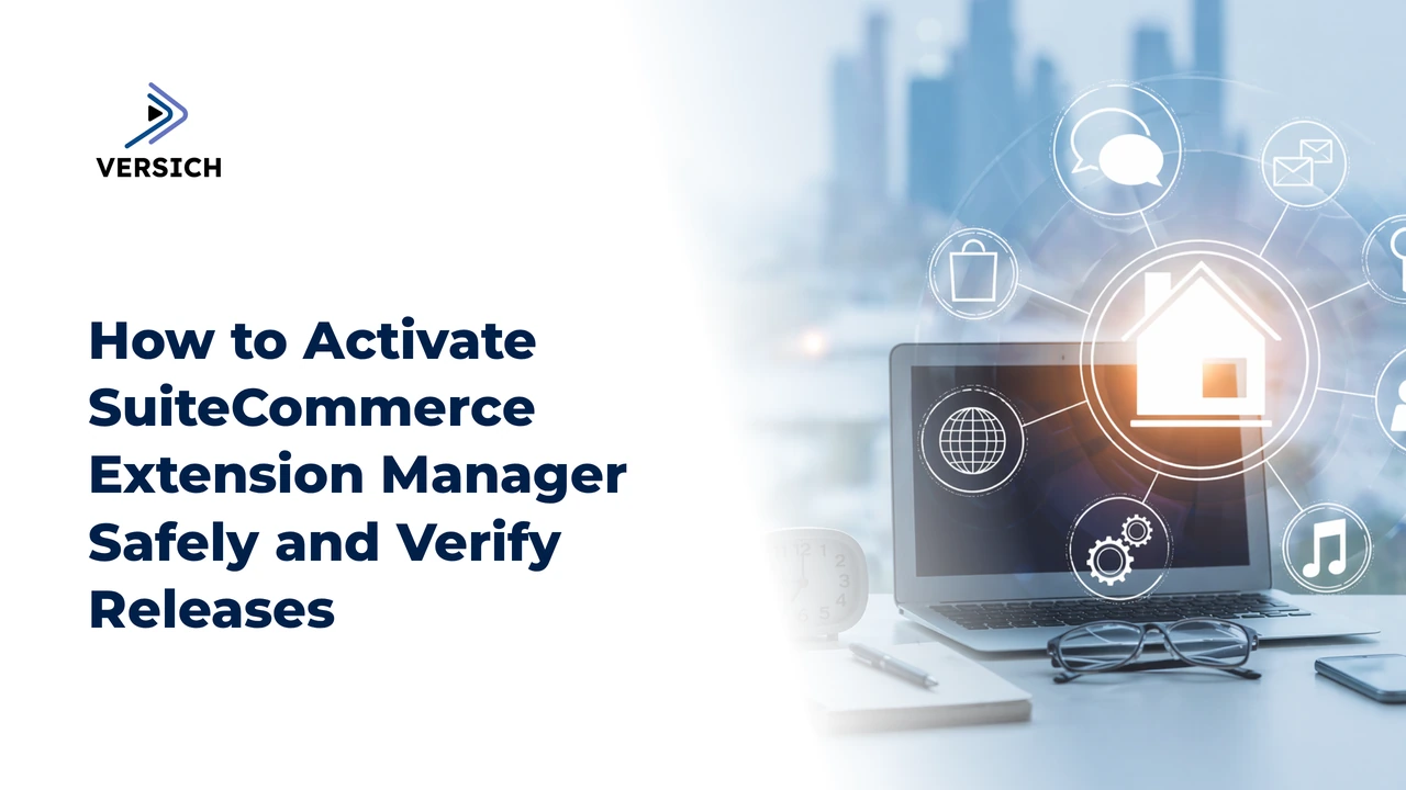 how to activate suitecommerce extension manager safely and verify releases