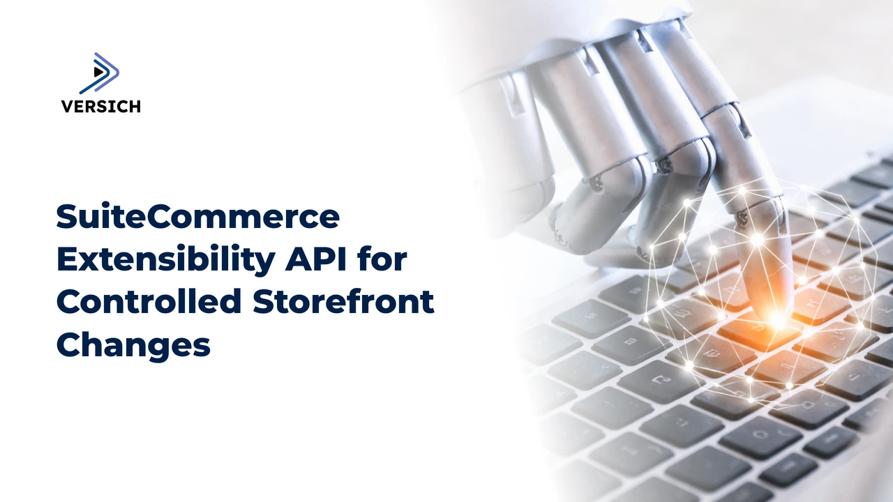 suitecommerce extensibility api for controlled storefront changes