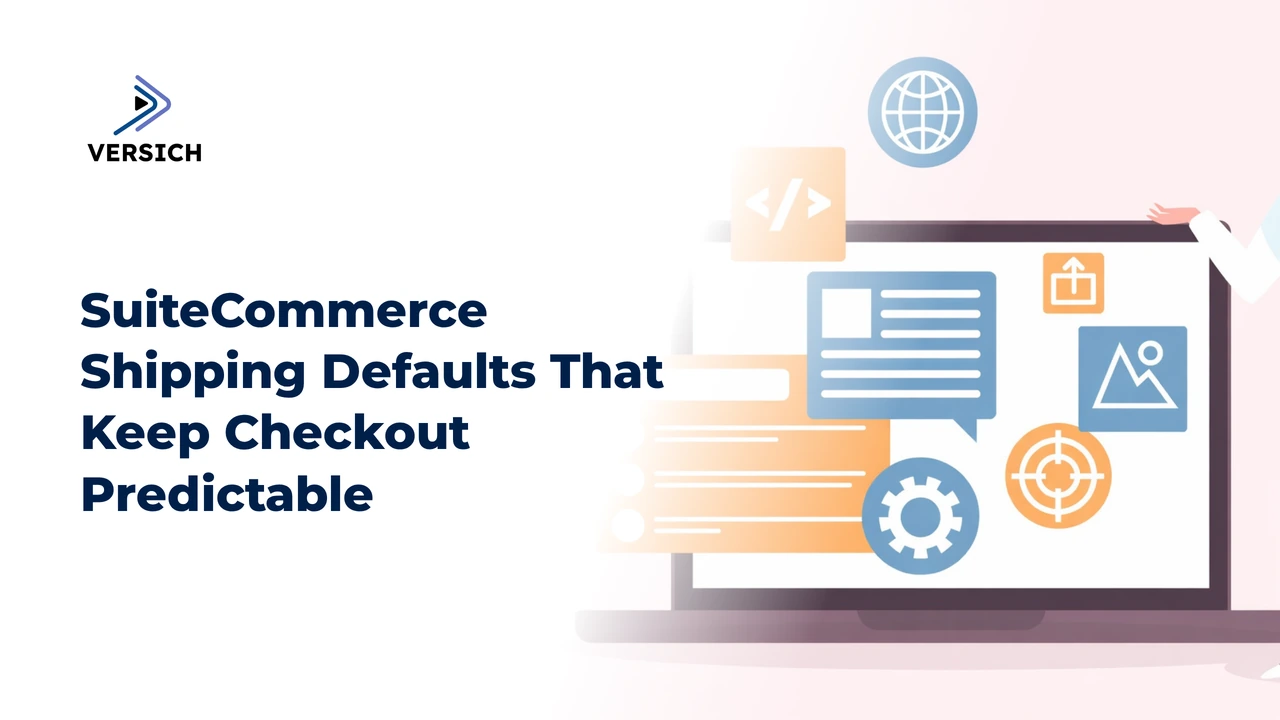 suitecommerce shipping defaults that keep checkout predictable