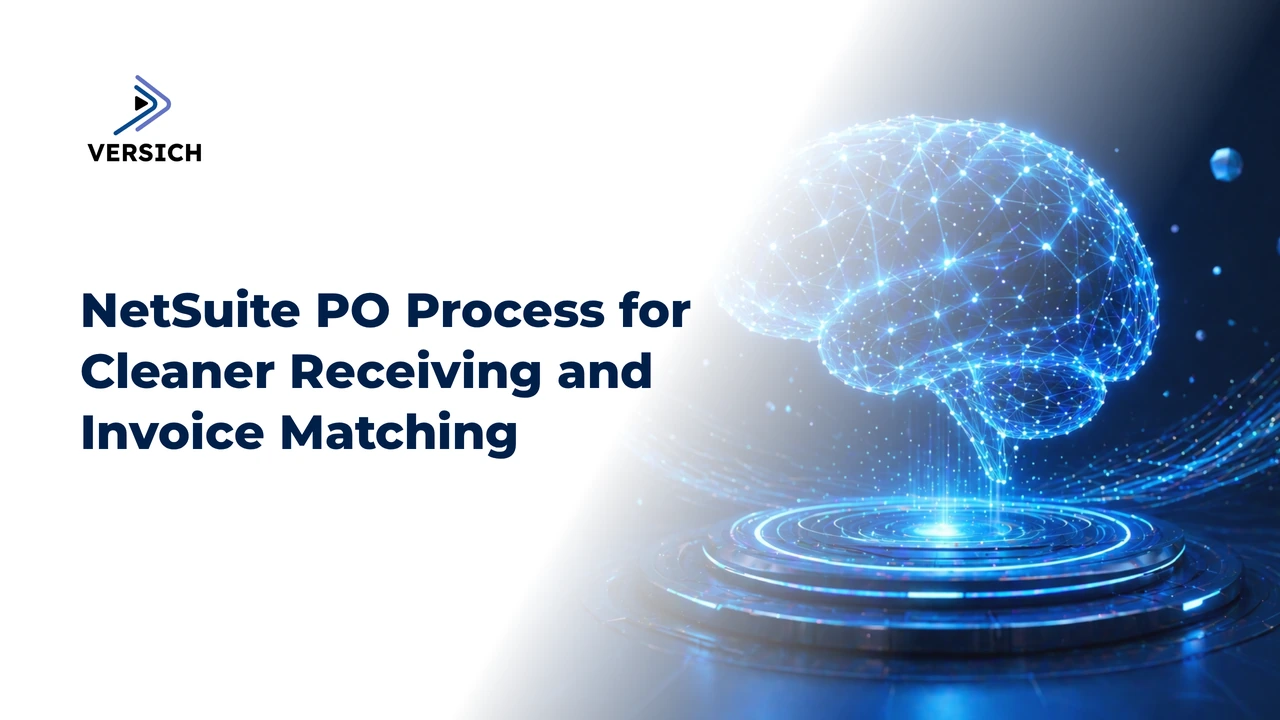 netsuite po process for cleaner receiving and invoice matching