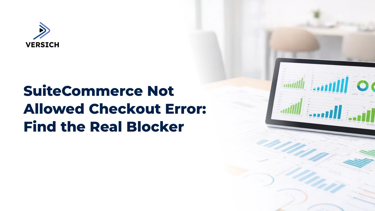 suitecommerce not allowed checkout error: find the real blocker