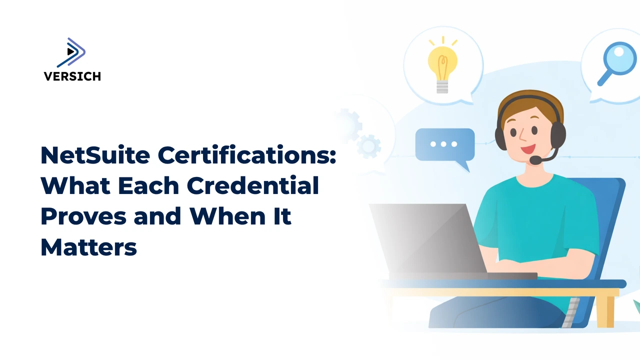 netsuite certifications: what each credential proves and when it matters