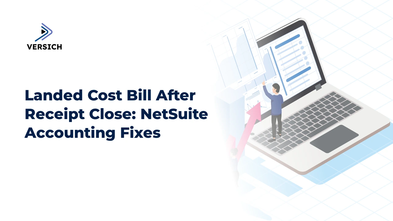 landed cost bill after receipt close: netsuite accounting fixes