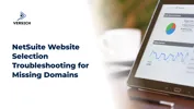 NetSuite Website Selection Troubleshooting for Missing Domains