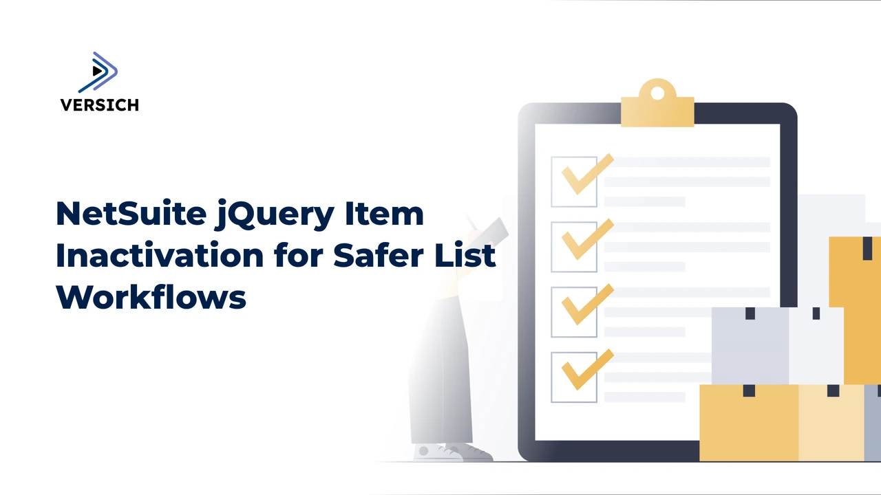 netsuite jquery item inactivation for safer list workflows