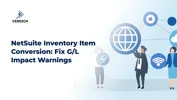 NetSuite Inventory Item Conversion: Fix G/L Impact Warnings