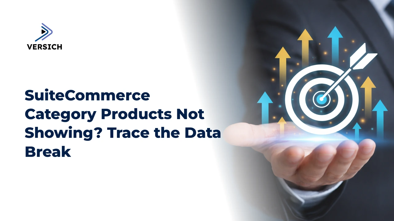 suitecommerce category products not showing? trace the data break