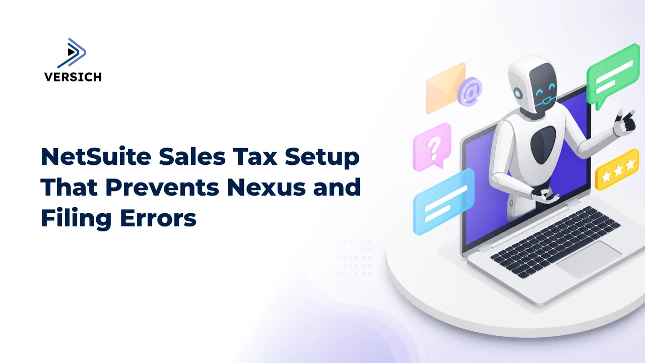 netsuite sales tax setup that prevents nexus and filing errors