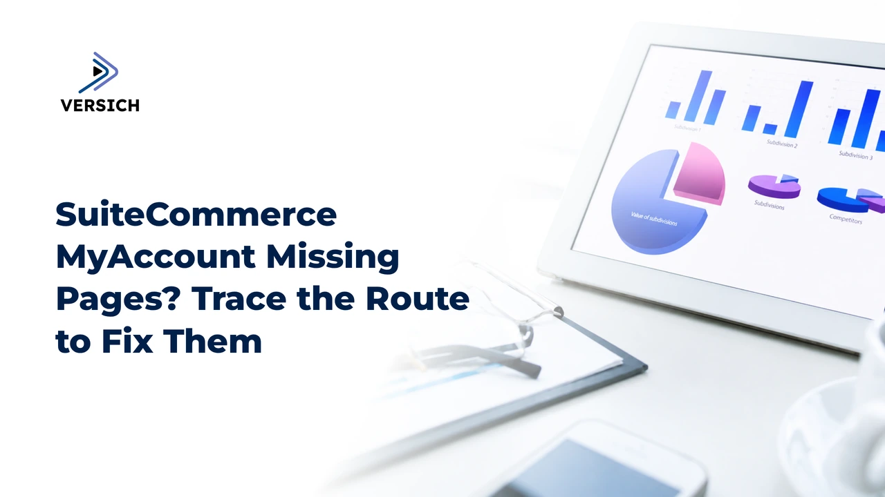 suitecommerce myaccount missing pages? trace the route to fix them