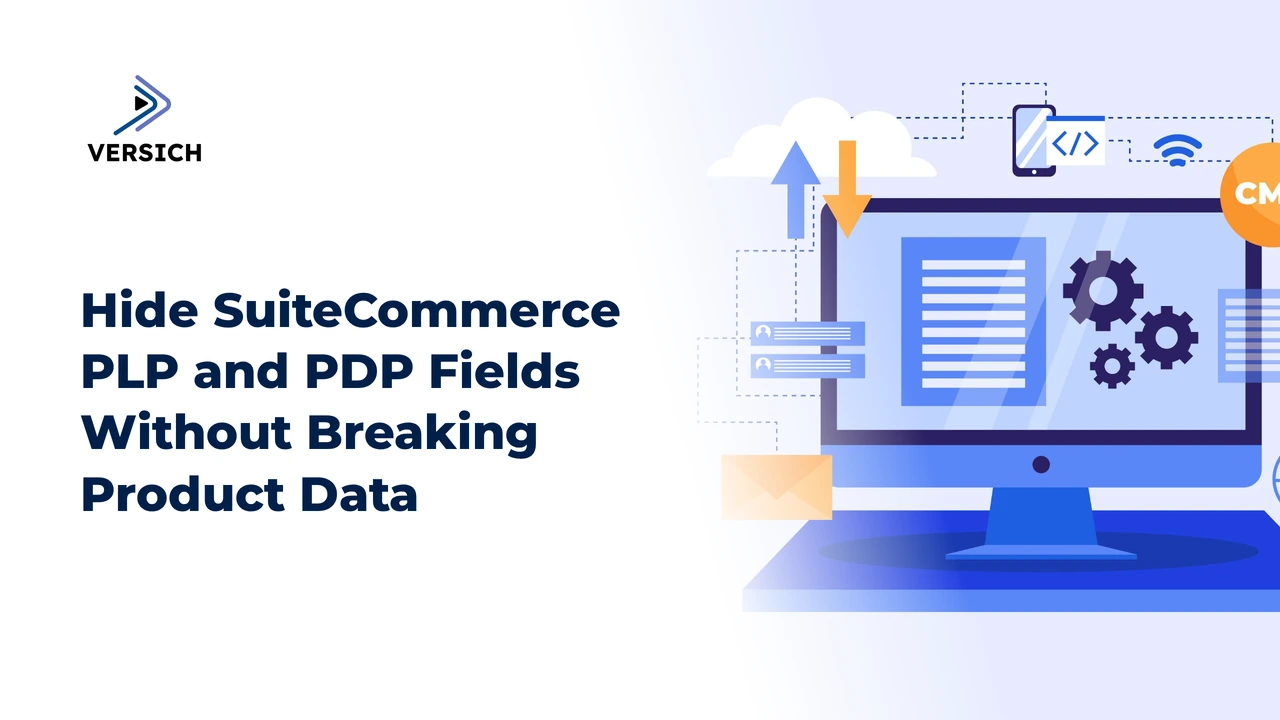 hide suitecommerce plp and pdp fields without breaking product data