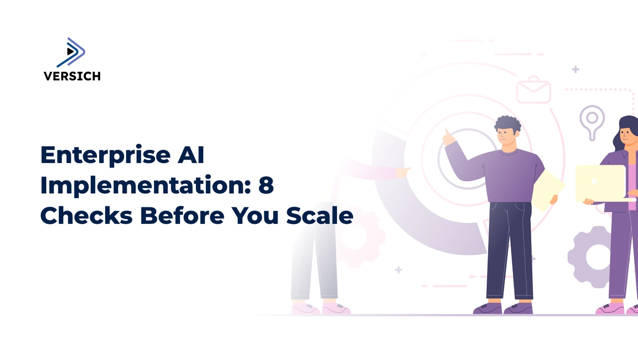 enterprise ai implementation: 8 checks before you scale