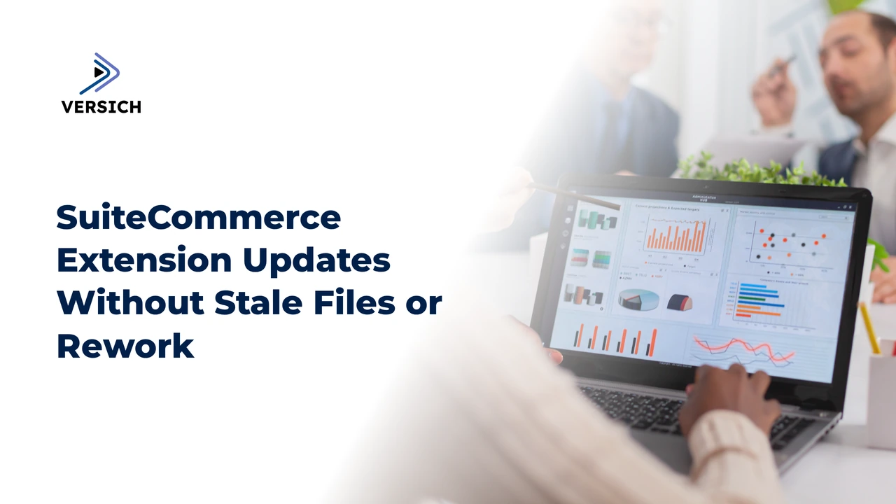 suitecommerce extension updates without stale files or rework