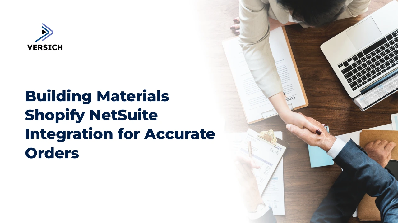 building materials shopify netsuite integration for accurate orders