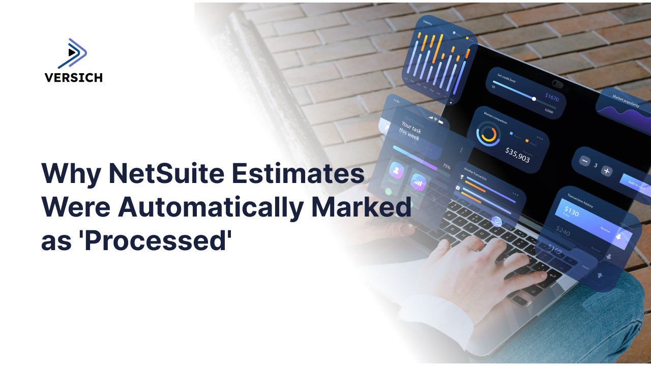 why netsuite estimates were automatically marked as 'processed'