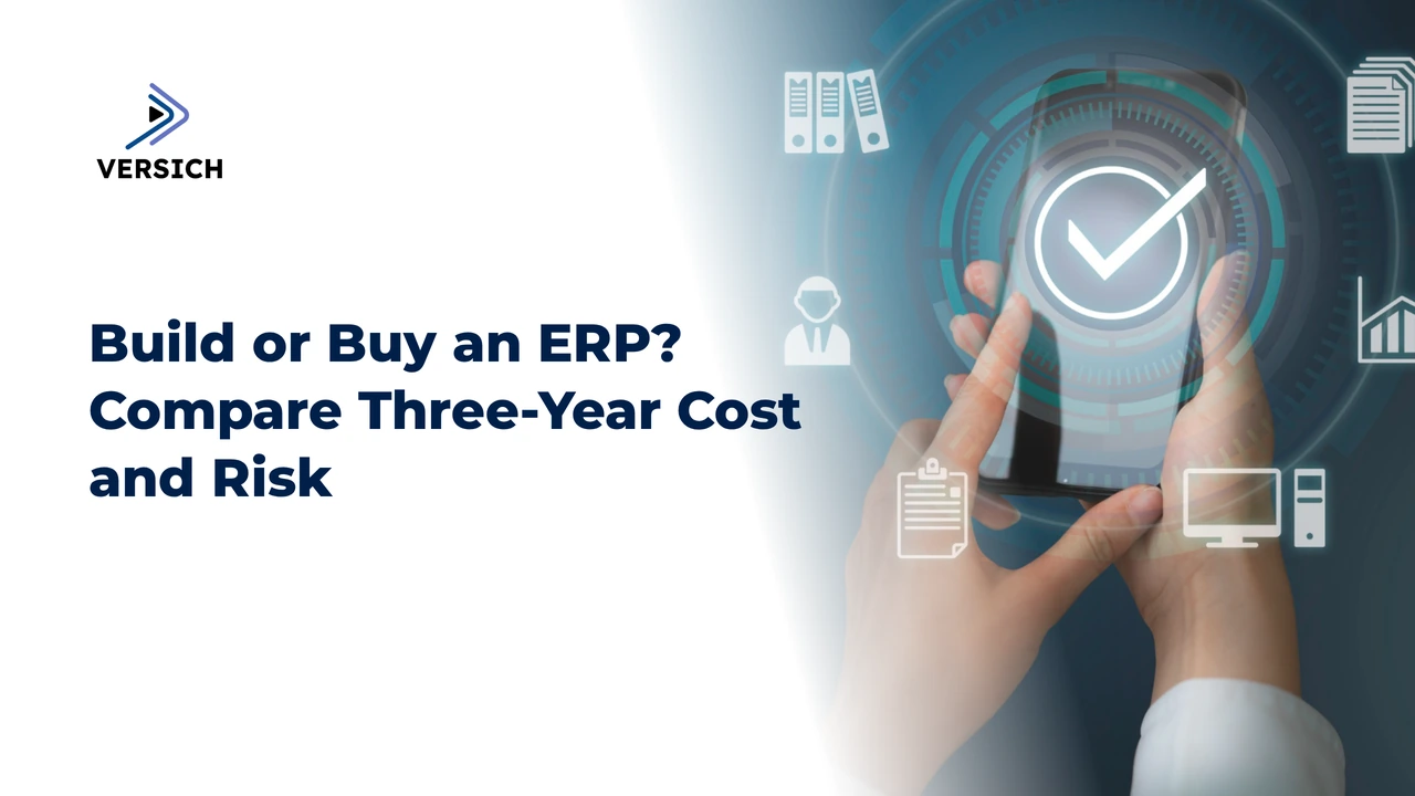 build or buy an erp? compare three-year cost and risk