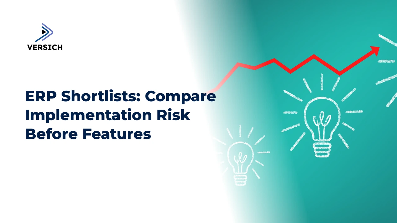 erp shortlists: compare implementation risk before features