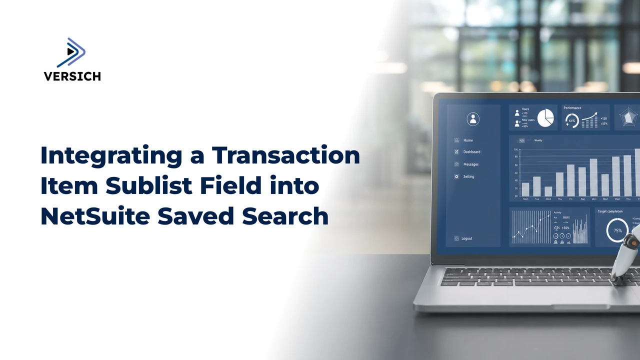 integrating a transaction item sublist field into netsuite saved search