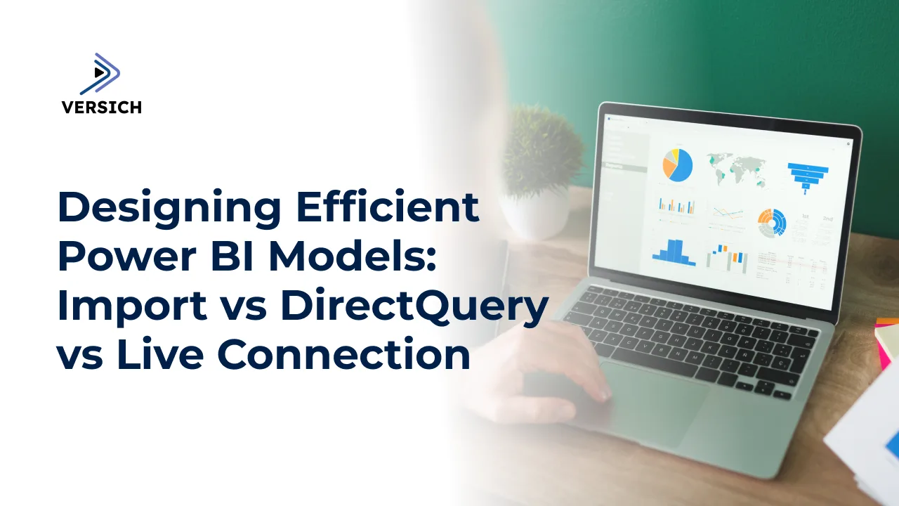designing efficient power bi models: import vs directquery vs live connection