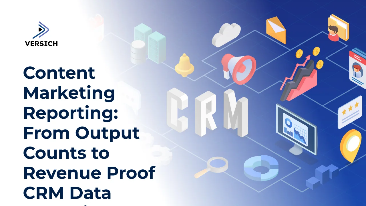 content marketing reporting: from output counts to revenue proof